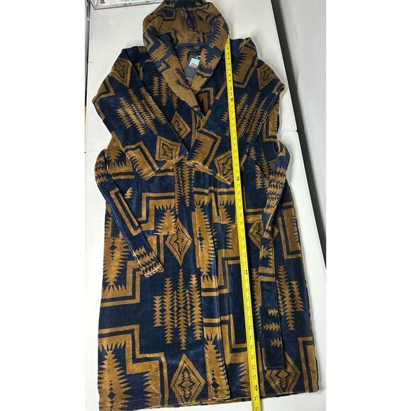 NWT Pendleton UNISEX HARDING COTTON TERRY VELOUR ROBE Size S/M - Picture 9 of 16